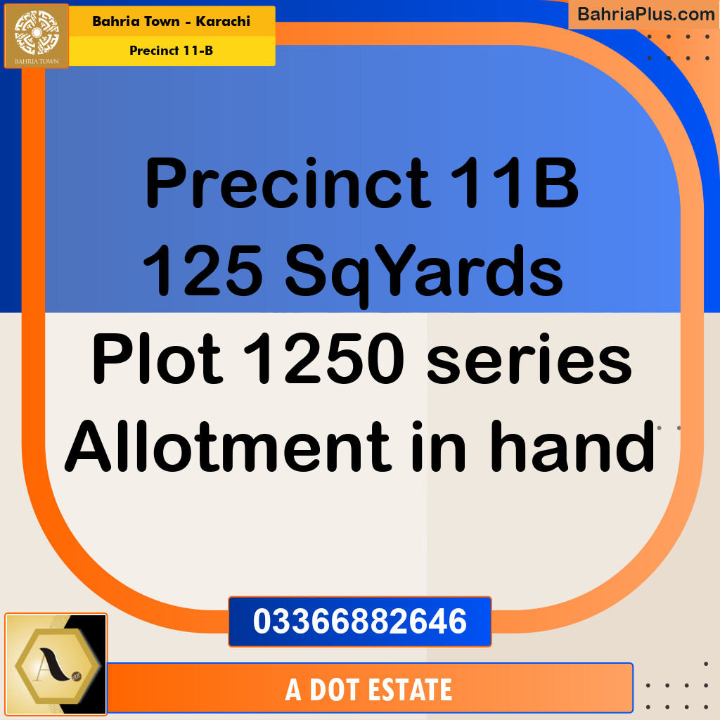 Residential Plot for Sale in Precinct 11-B -  Bahria Town, Karachi - (BP-173484)