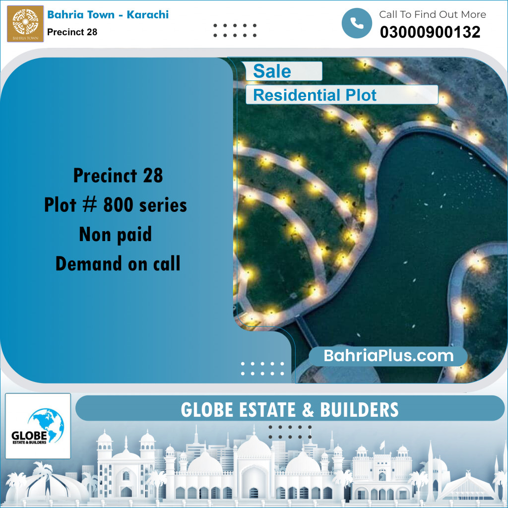 125 Sq. Yards Residential Plot for Sale in Precinct 28 - Bahria Town, Karachi - (BP-174444)