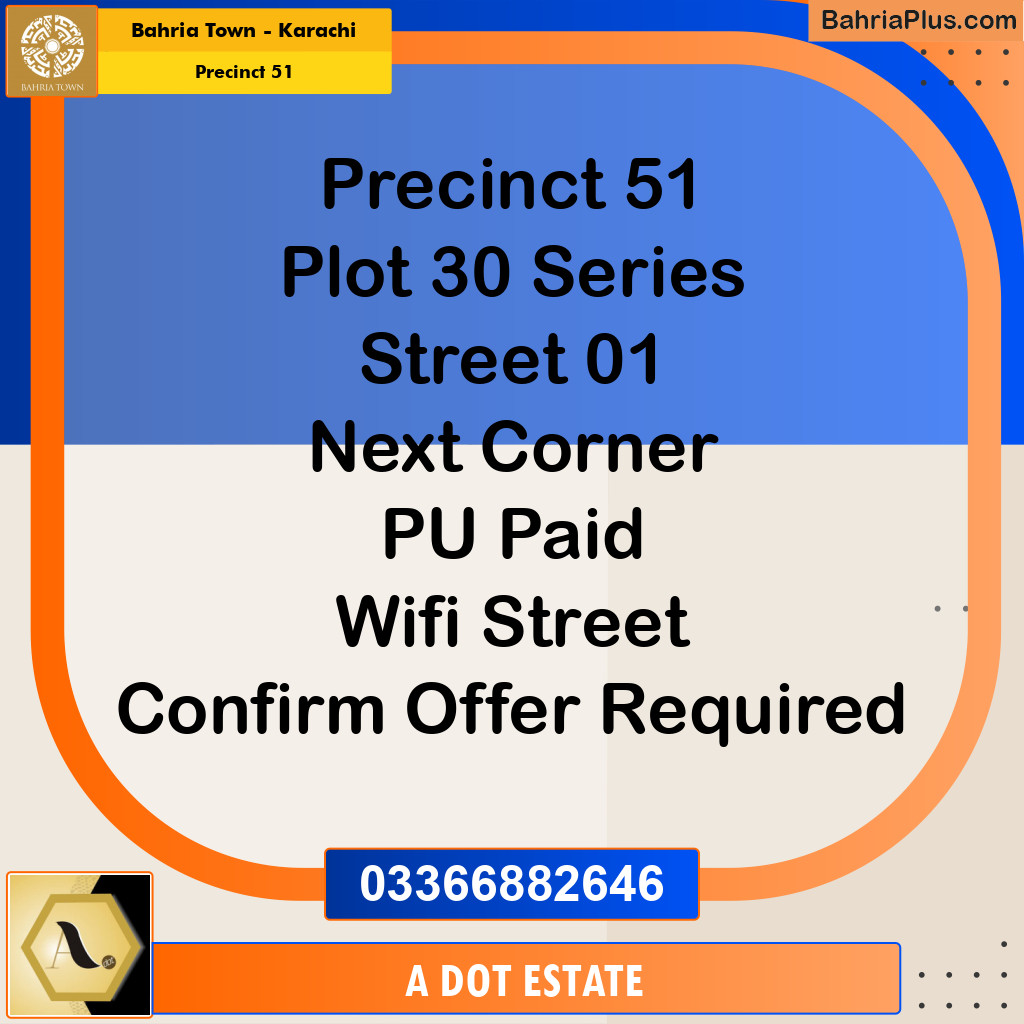 500 Sq. Yards Residential Plot for Sale in Precinct 51 -  Bahria Town, Karachi - (BP-174557)