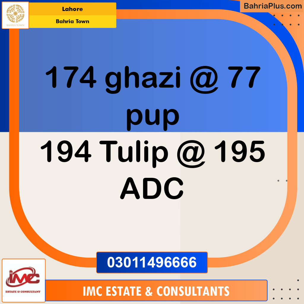 Residential Plot for Sale in Sector F - Ghazi Block -  Bahria Town, Lahore - (BP-175766)