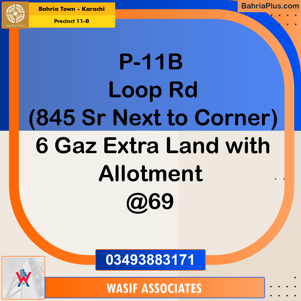 125 Sq. Yards Residential Plot for Sale in Precinct 11-B -  Bahria Town, Karachi - (BP-175777)