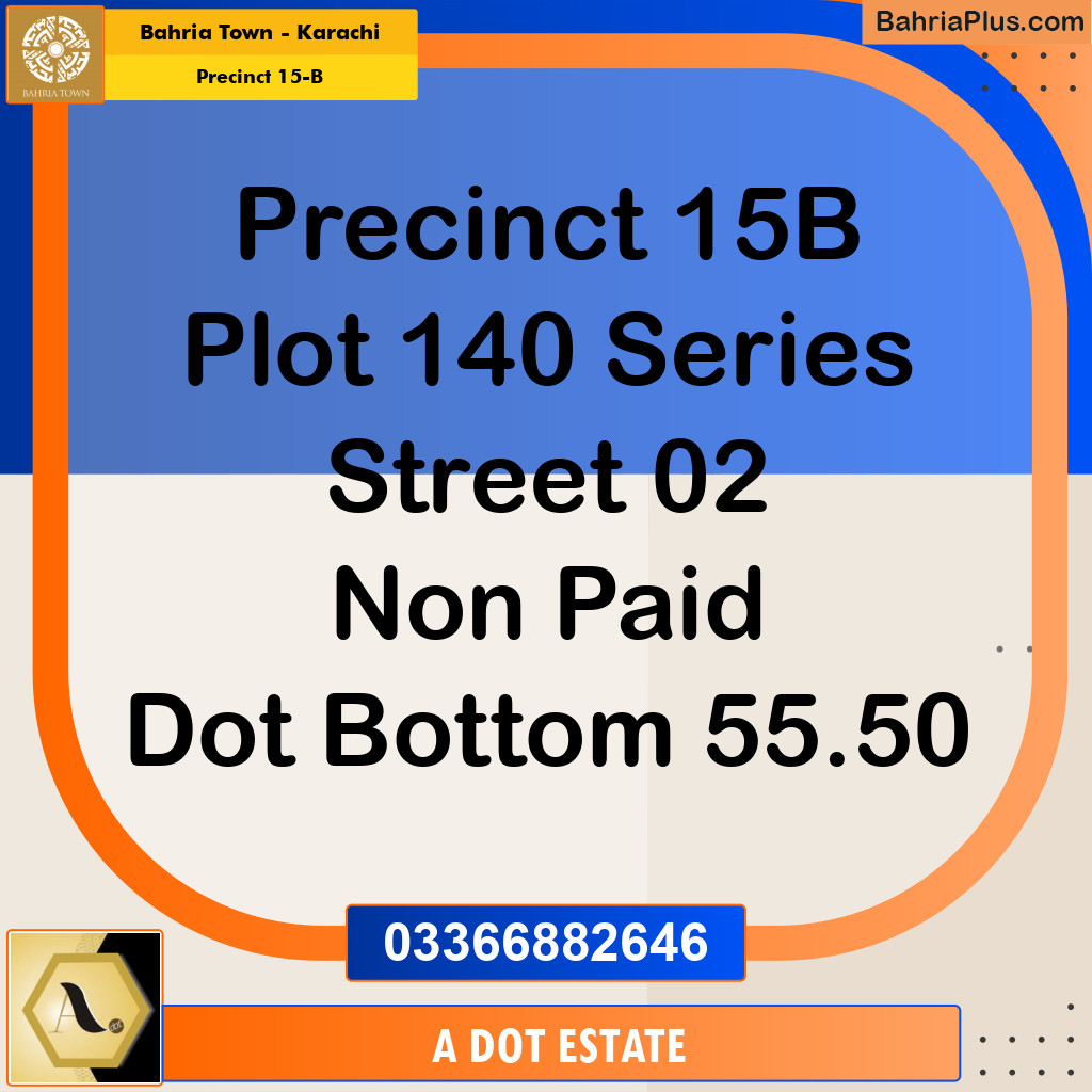 125 Sq. Yards Residential Plot for Sale in Precinct 15-B -  Bahria Town, Karachi - (BP-176385)