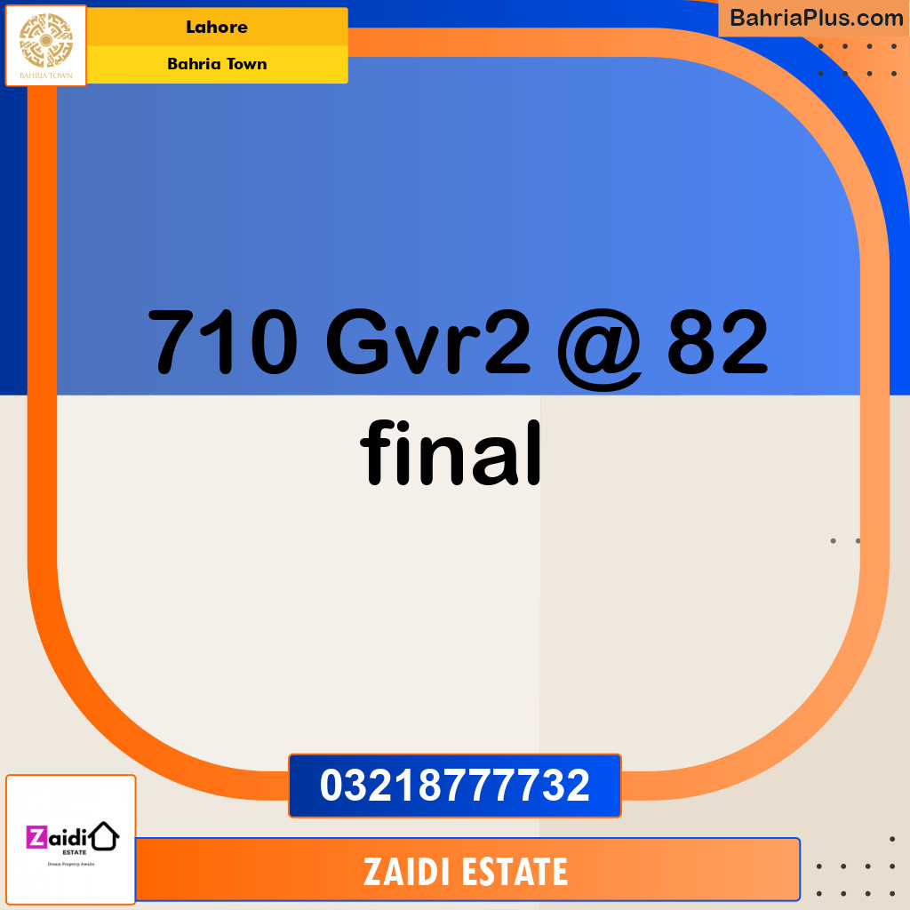 Residential Plot for Sale in Bahria Town, Lahore - (BP-177468)