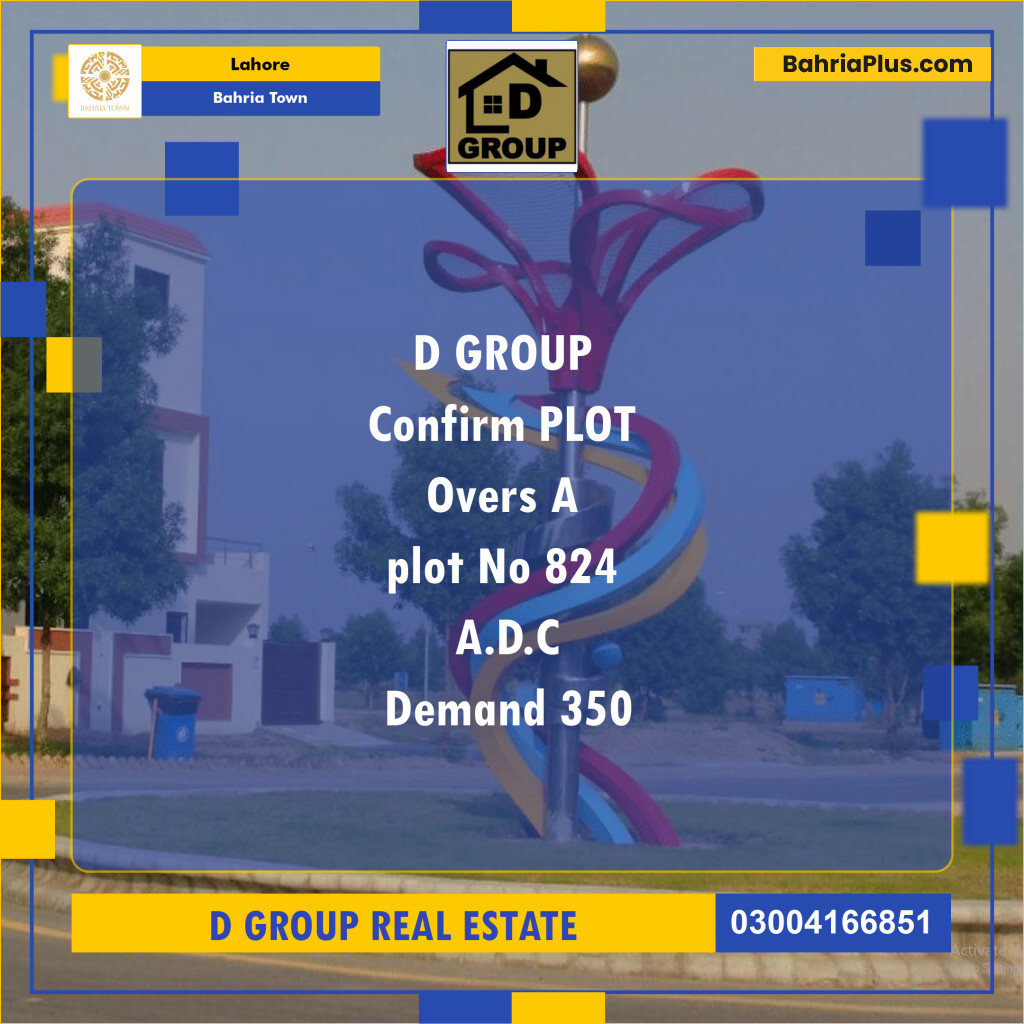 Residential Plot for Sale in Bahria Town, Lahore - (BP-177743)