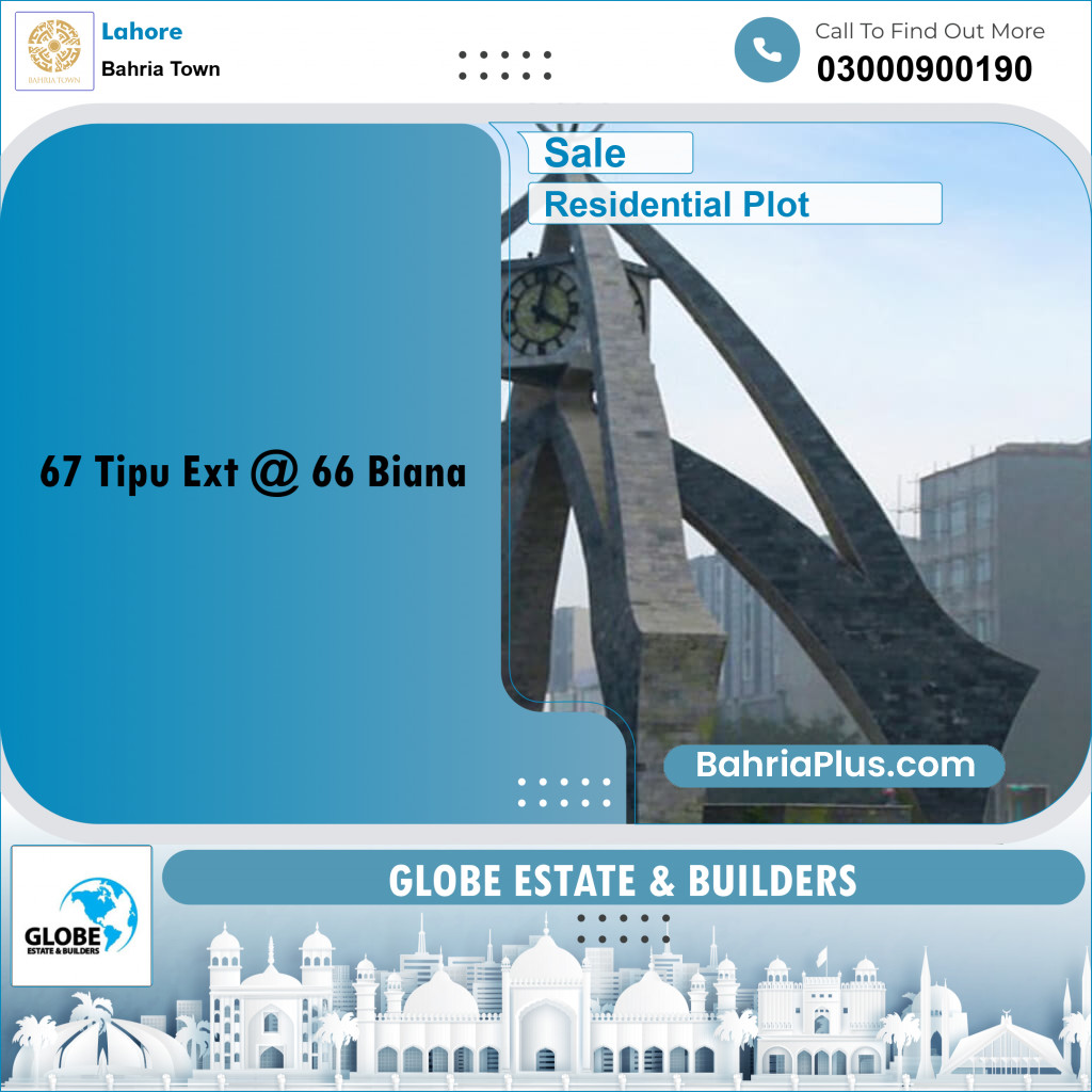 Residential Plot for Sale in Bahria Town, Lahore - (BP-177820)
