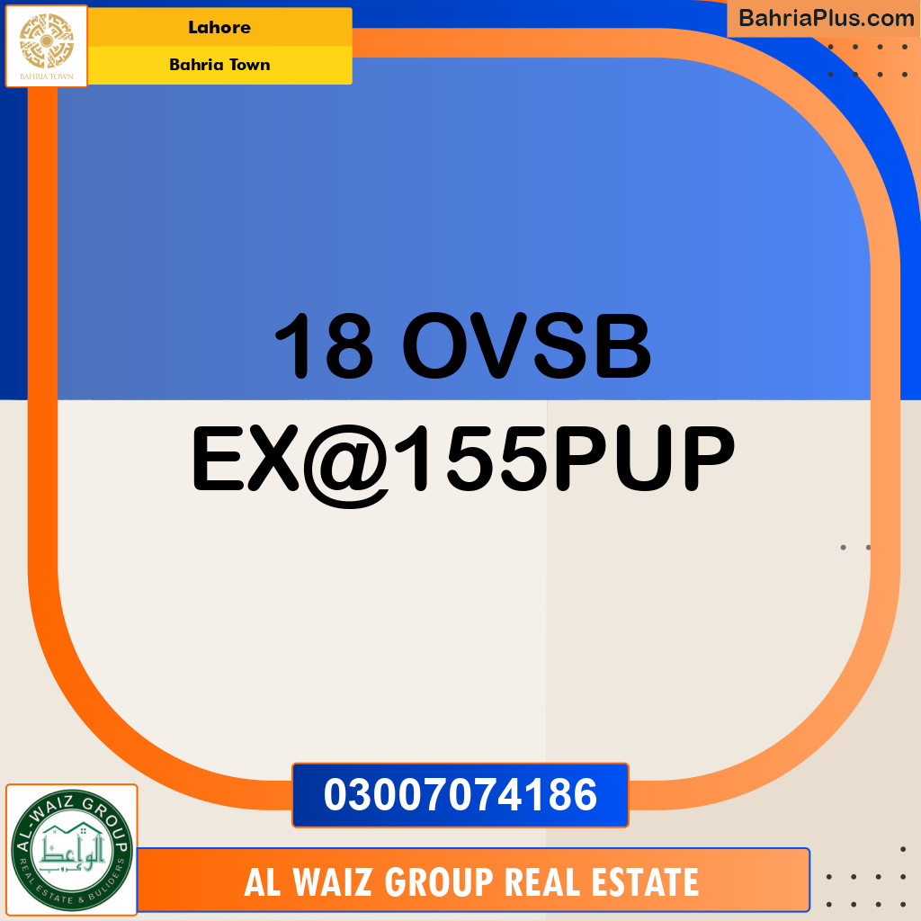 Residential Plot for Sale in Bahria Town, Lahore - (BP-177911)