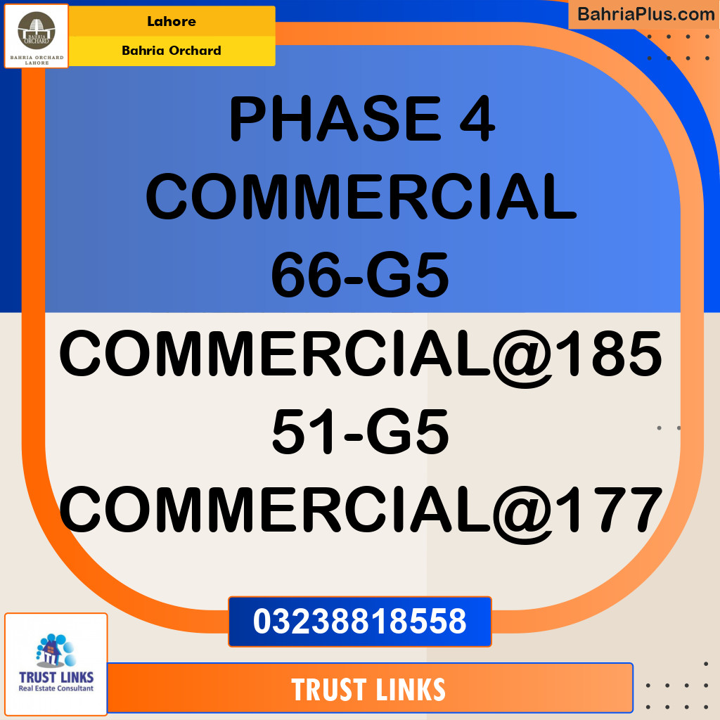Commercial Plot for Sale in Bahria Orchard, Lahore - (BP-178045)