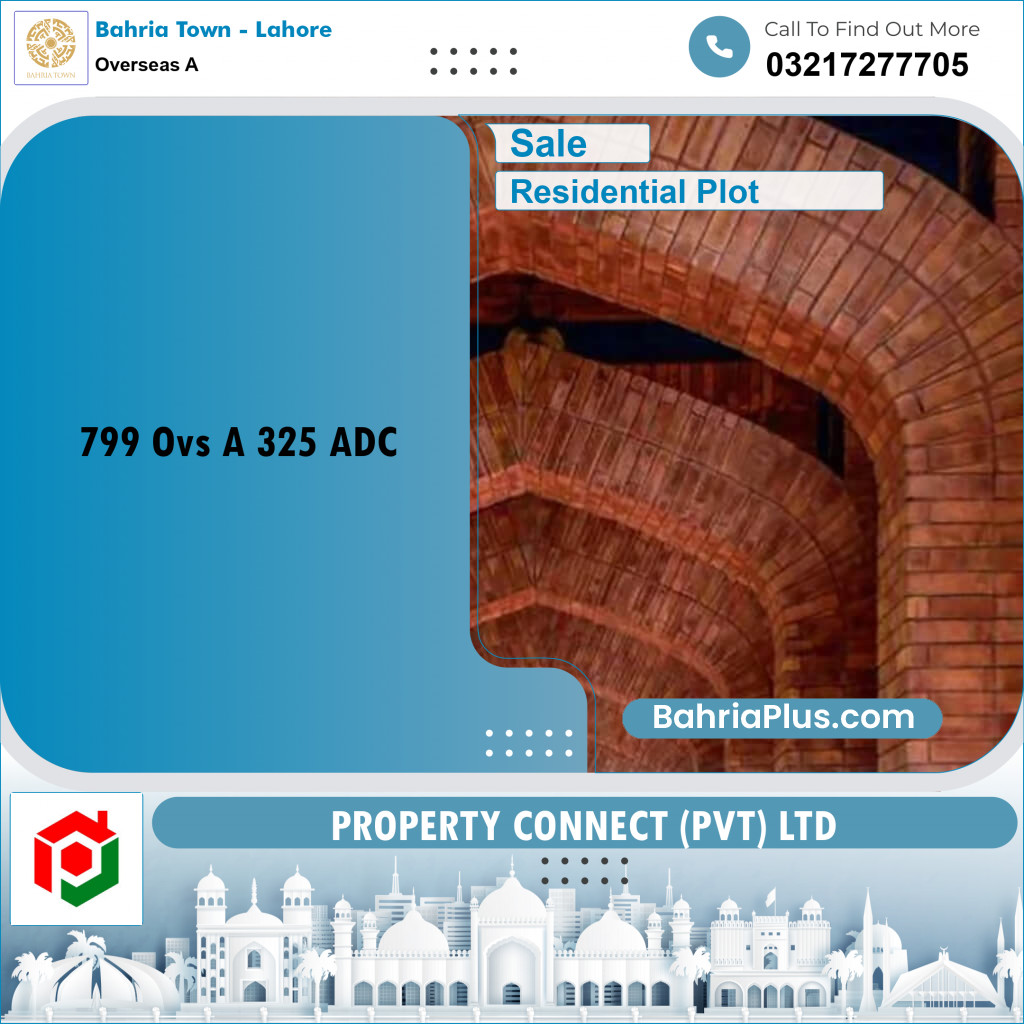 Residential Plot for Sale in Overseas A -  Bahria Town, Lahore - (BP-178057)