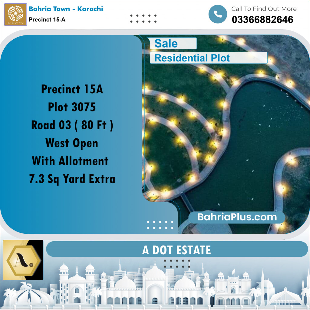 125 Sq. Yards Residential Plot for Sale in Precinct 15-A -  Bahria Town, Karachi - (BP-178105)