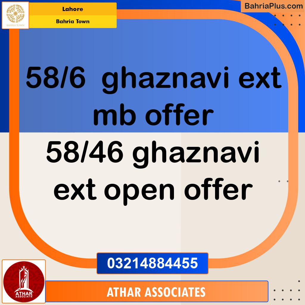 Residential Plot for Sale in Sector F - Ghaznavi Ext. Block -  Bahria Town, Lahore - (BP-178404)