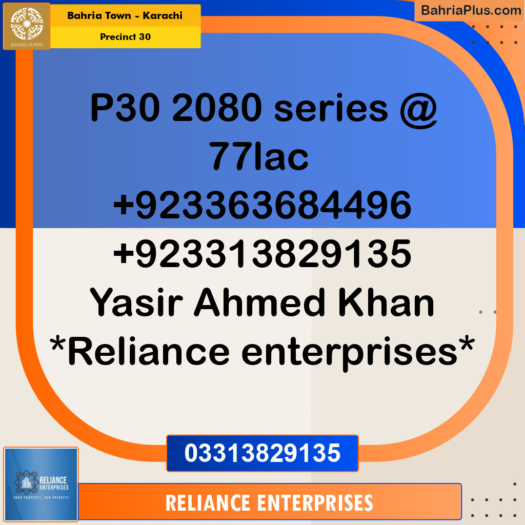 250 Sq. Yards Residential Plot for Sale in Precinct 30 -  Bahria Town, Karachi - (BP-178737)