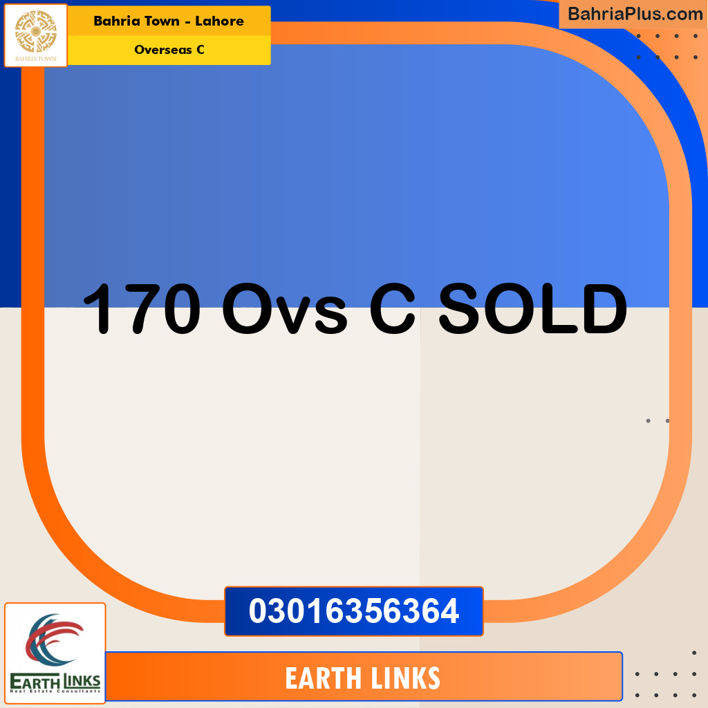 Residential Plot for Sale in Overseas C -  Bahria Town, Lahore - (BP-181796)