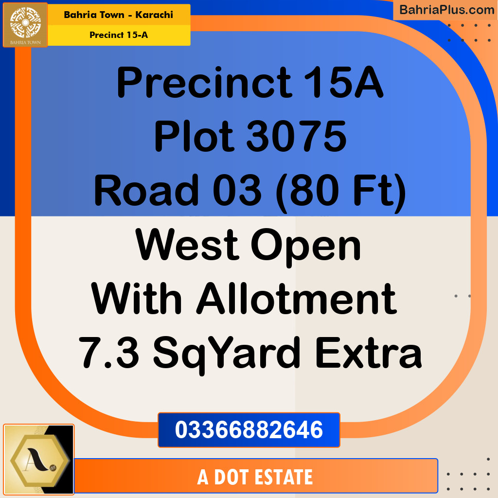 Residential Plot for Sale in Precinct 15-A - Bahria Town, Karachi - (BP-181864)