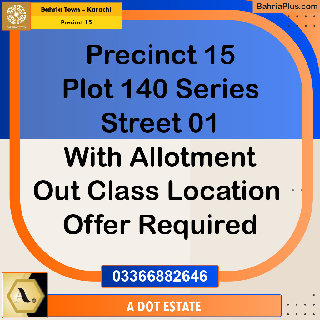 125 Sq. Yards Residential Plot for Sale in Precinct 15 -  Bahria Town, Karachi - (BP-181873)