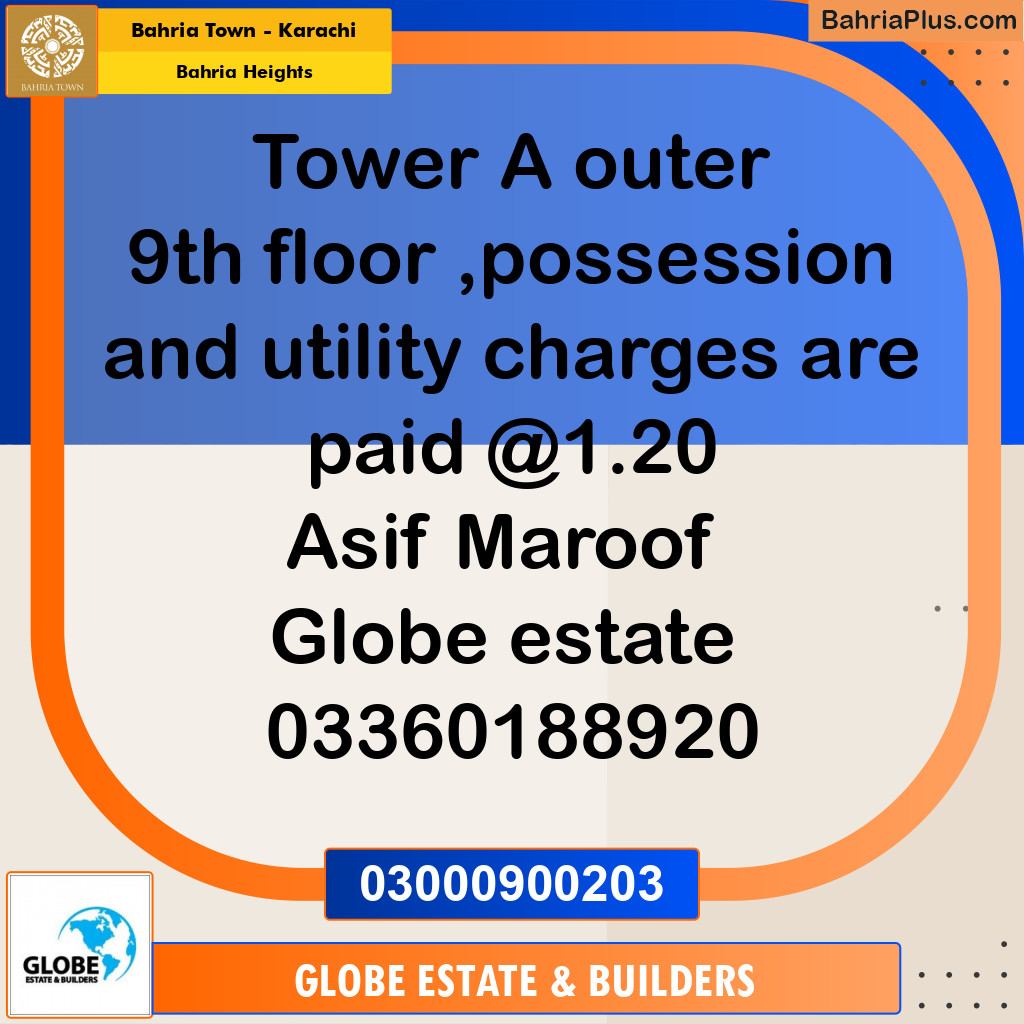 Residential Apartment for Sale in Bahria Heights -  Bahria Town, Karachi - (BP-182177)