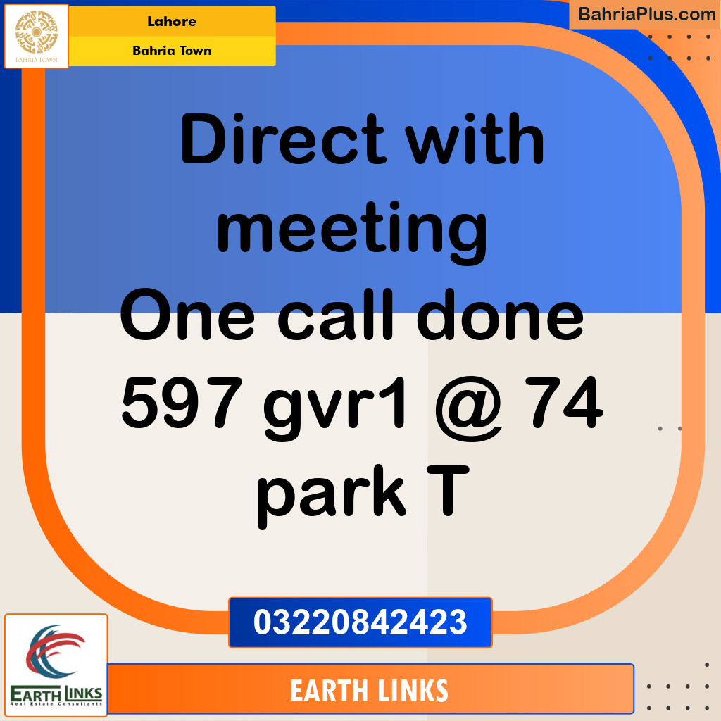 Residential Plot for Sale in Bahria Town, Lahore - (BP-183488)