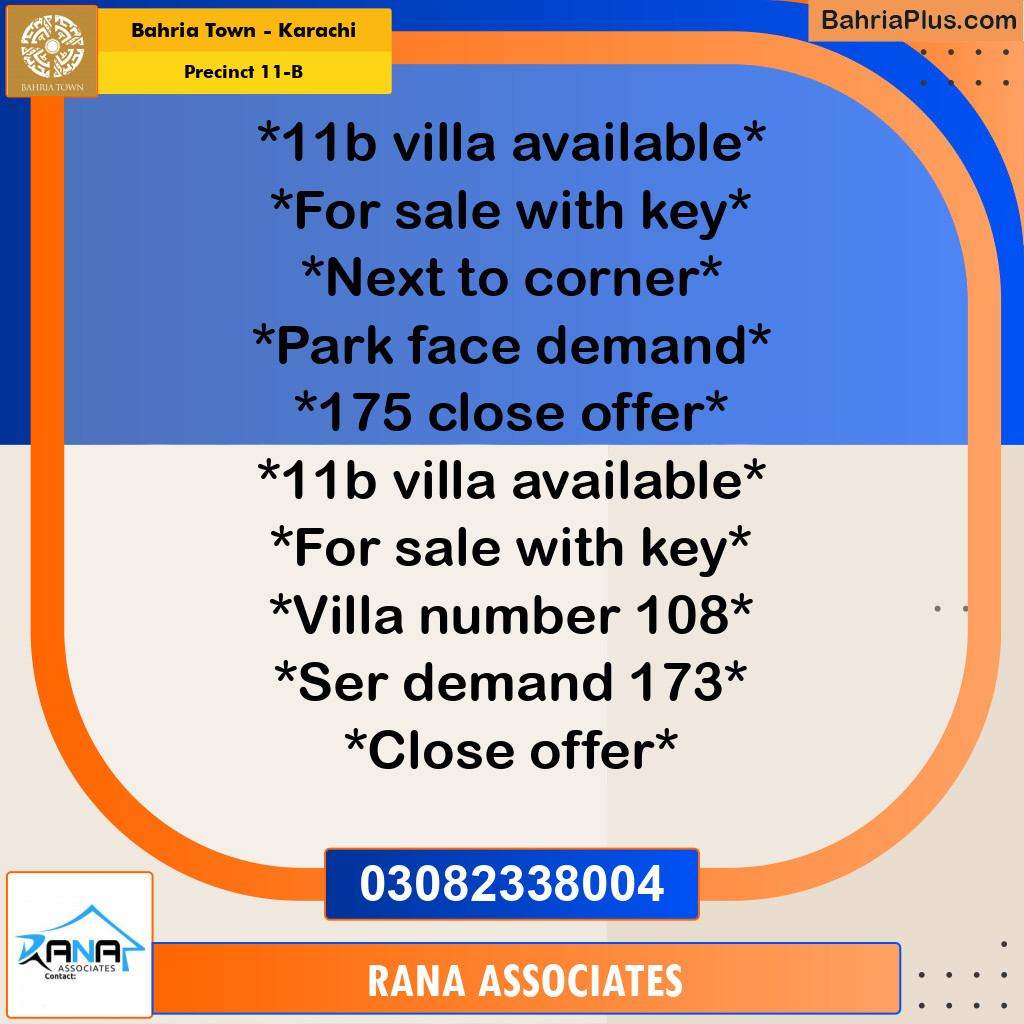 152 Sq. Yards Residential Plot for Sale in Precinct 11-B -  Bahria Town, Karachi - (BP-183740)