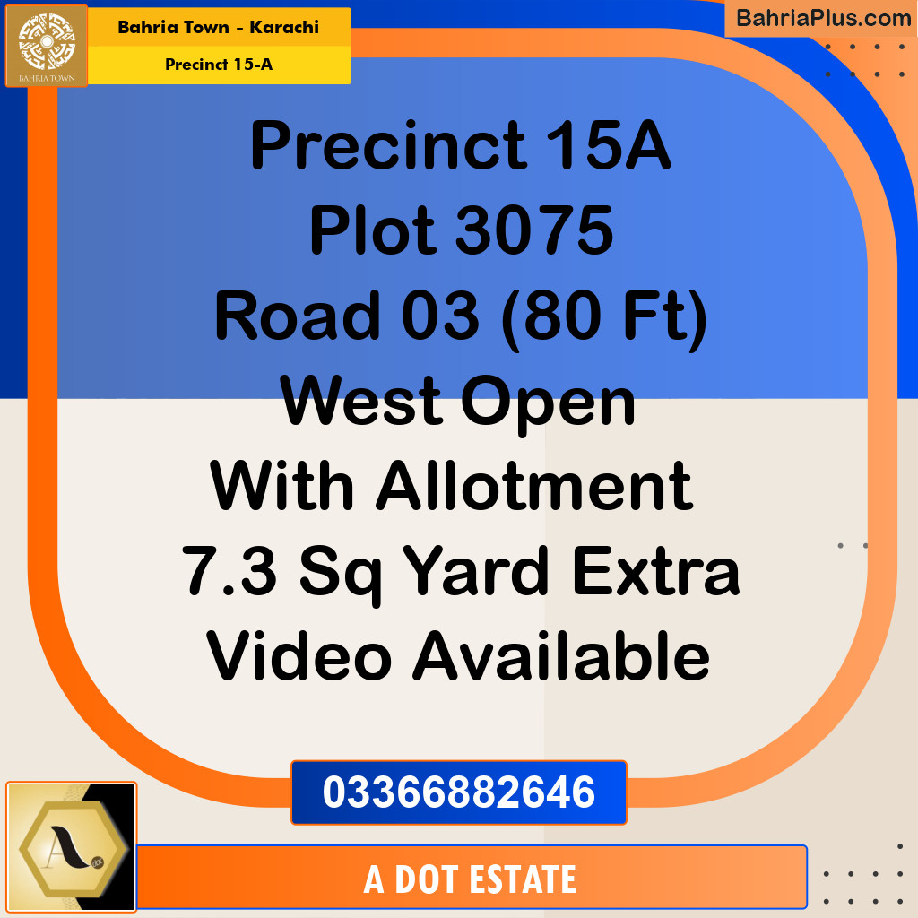 Residential Plot for Sale in Precinct 15-A - Bahria Town, Karachi - (BP-183759)