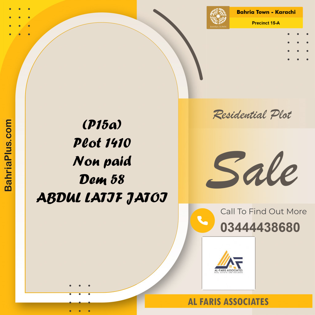 125 Sq. Yards Residential Plot for Sale in Precinct 15-A -  Bahria Town, Karachi - (BP-184015)