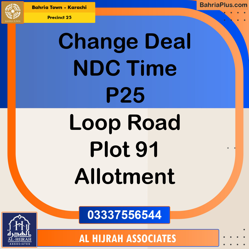 125 Sq. Yards Residential Plot for Sale in Precinct 25 -  Bahria Town, Karachi - (BP-184607)