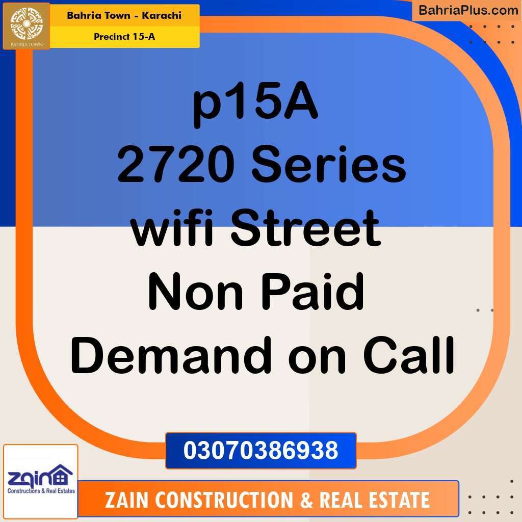 125 Sq. Yards Residential Plot for Sale in Precinct 15-A -  Bahria Town, Karachi - (BP-185767)