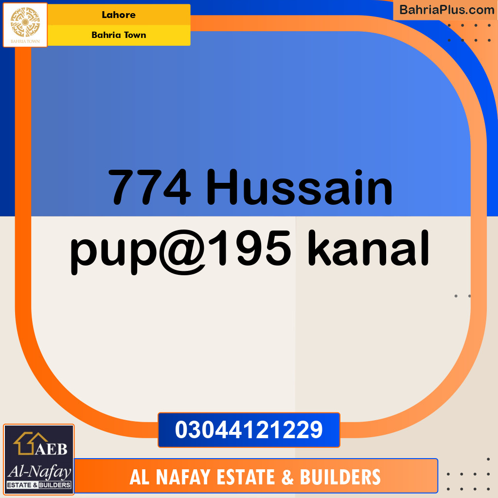 Residential Plot for Sale in Bahria Town, Lahore - (BP-185945)