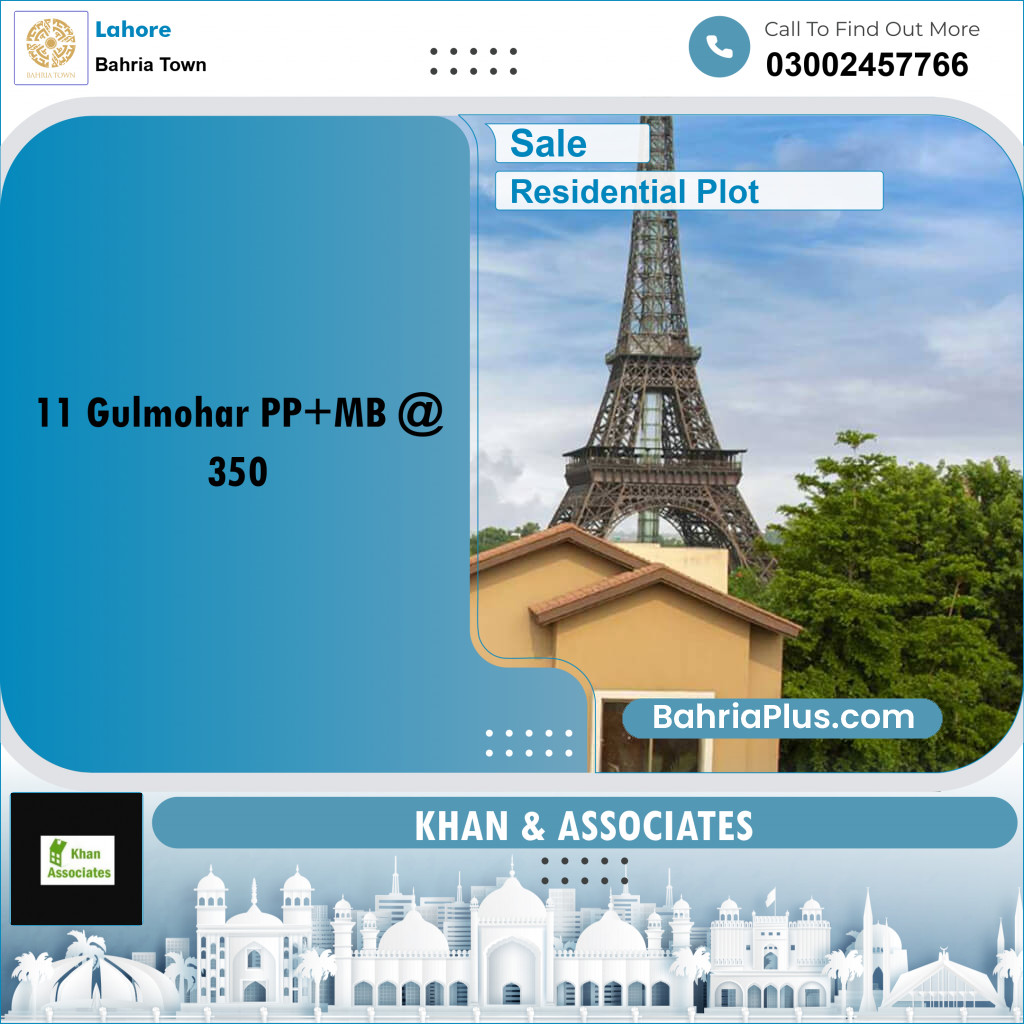 Residential Plot for Sale in Bahria Town, Lahore - (BP-186291)