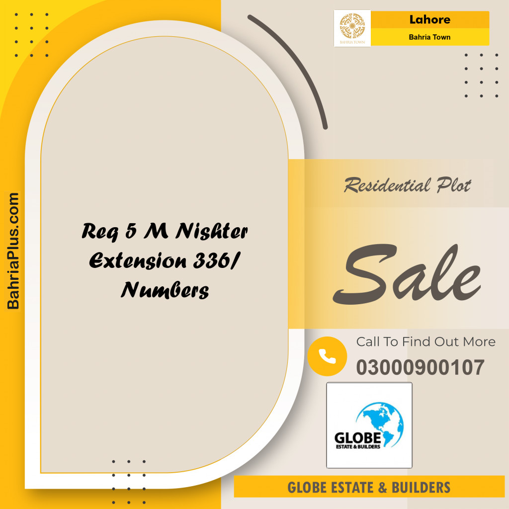 Residential Plot for Sale in Bahria Town, Lahore - (BP-186781)