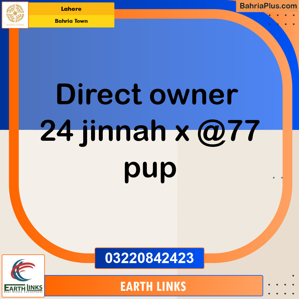 Residential Plot for Sale in Bahria Town, Lahore - (BP-187632)