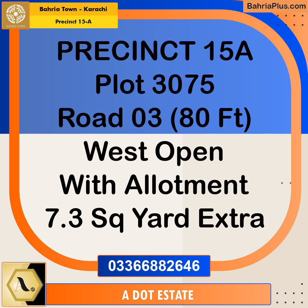 125 Sq. Yards Residential Plot for Sale in Precinct 15-A -  Bahria Town, Karachi - (BP-188028)