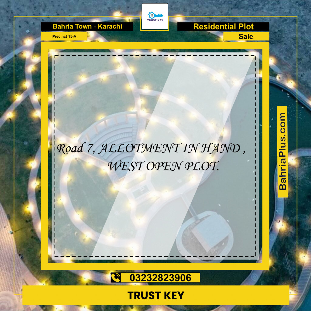 125 Sq. Yards Residential Plot for Sale in Precinct 15-A - Bahria Town, Karachi - (BP-188159)