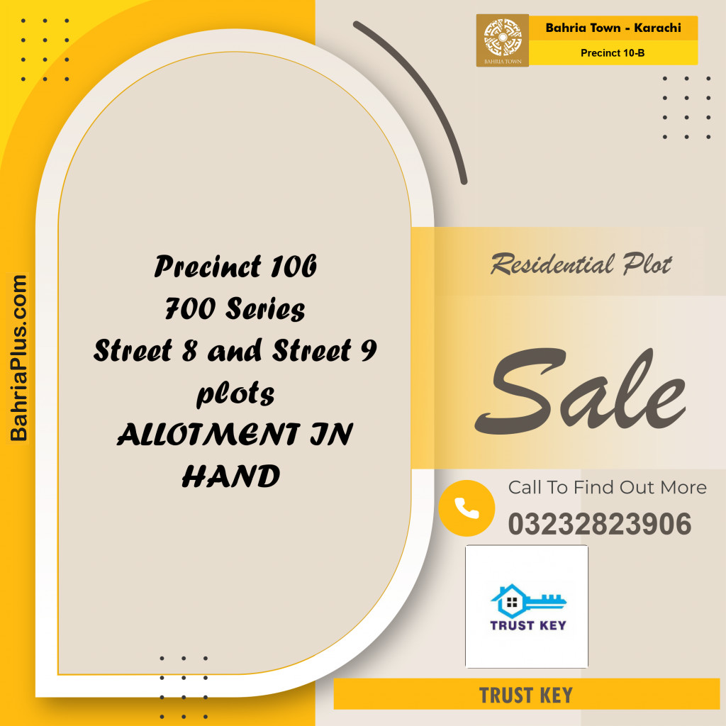 125 Sq. Yards Residential Plot for Sale in Precinct 10-B - Bahria Town, Karachi - (BP-188582)
