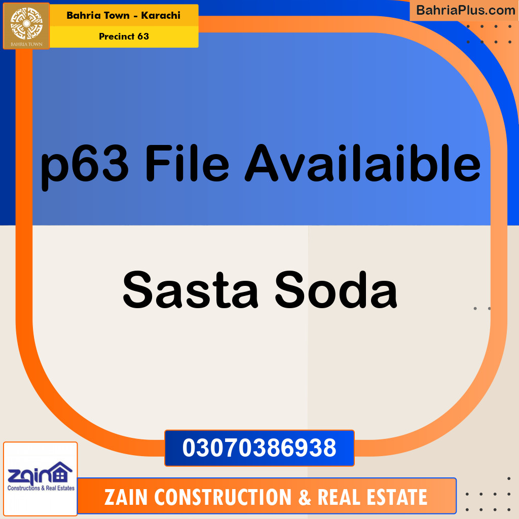 Residential Plot for Sale in Precinct 63 -  Bahria Town, Karachi - (BP-189249)