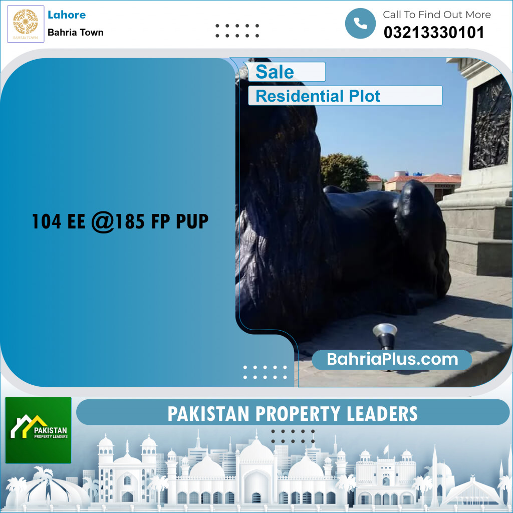 Residential Plot for Sale in Bahria Town, Lahore - (BP-189285)