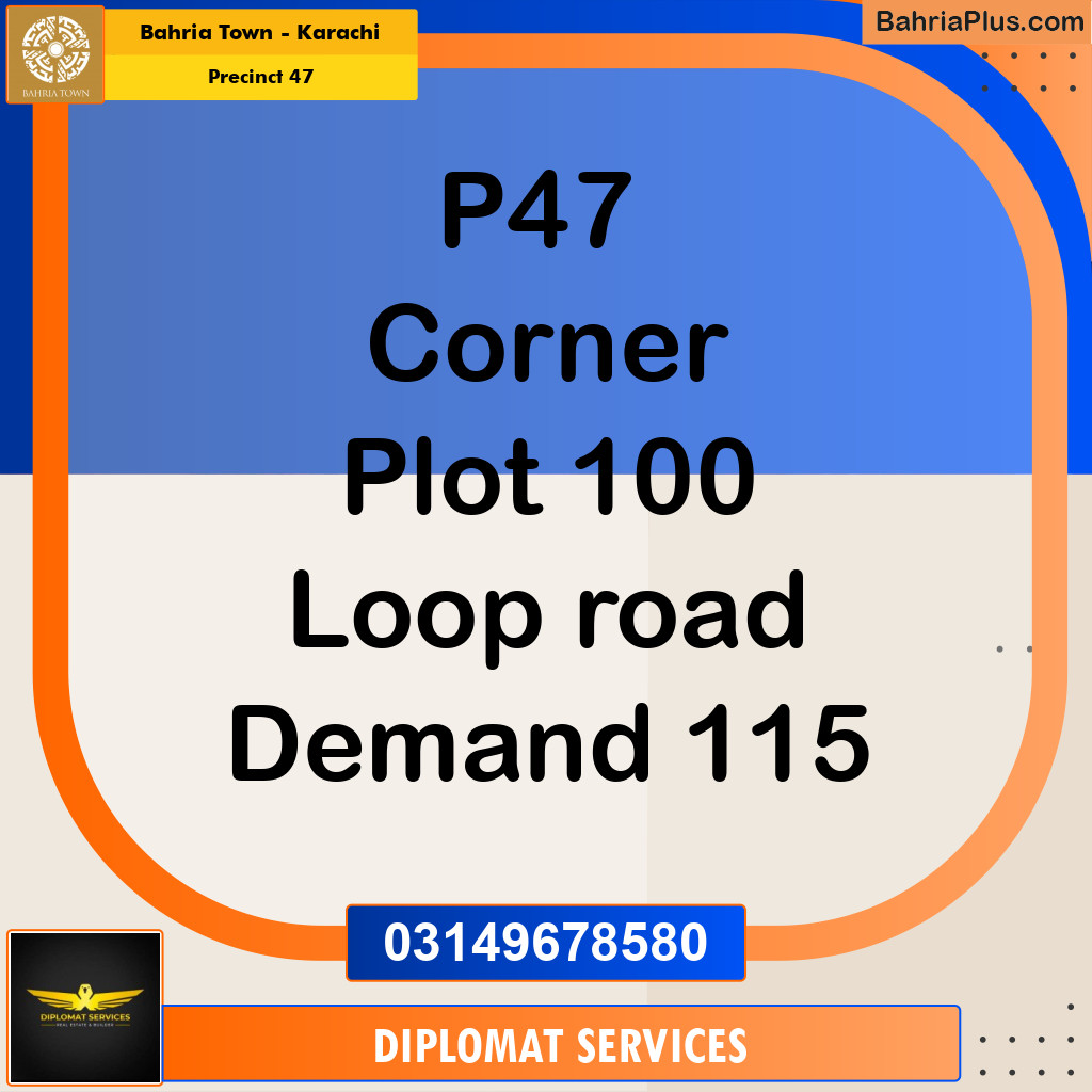 250 Sq. Yards Residential Plot for Sale in Precinct 47 -  Bahria Town, Karachi - (BP-189558)