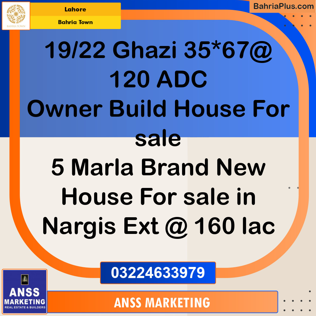 Residential Plot for Sale in Bahria Town, Lahore - (BP-189604)