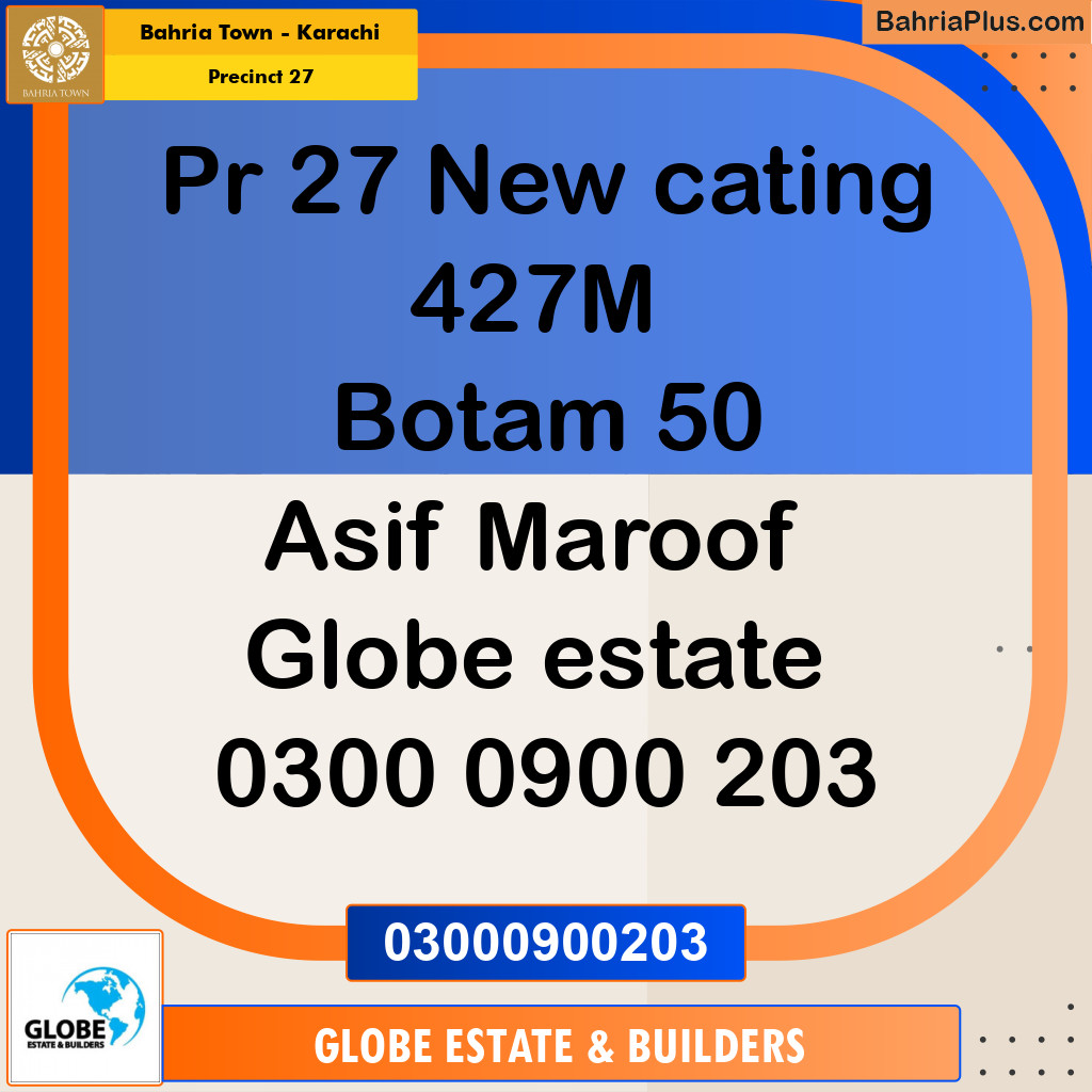 Residential Plot for Sale in Precinct 27 -  Bahria Town, Karachi - (BP-189905)