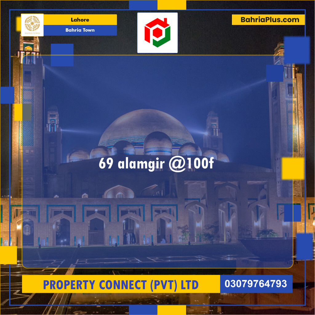 Residential Plot for Sale in Bahria Town, Lahore - (BP-189985)