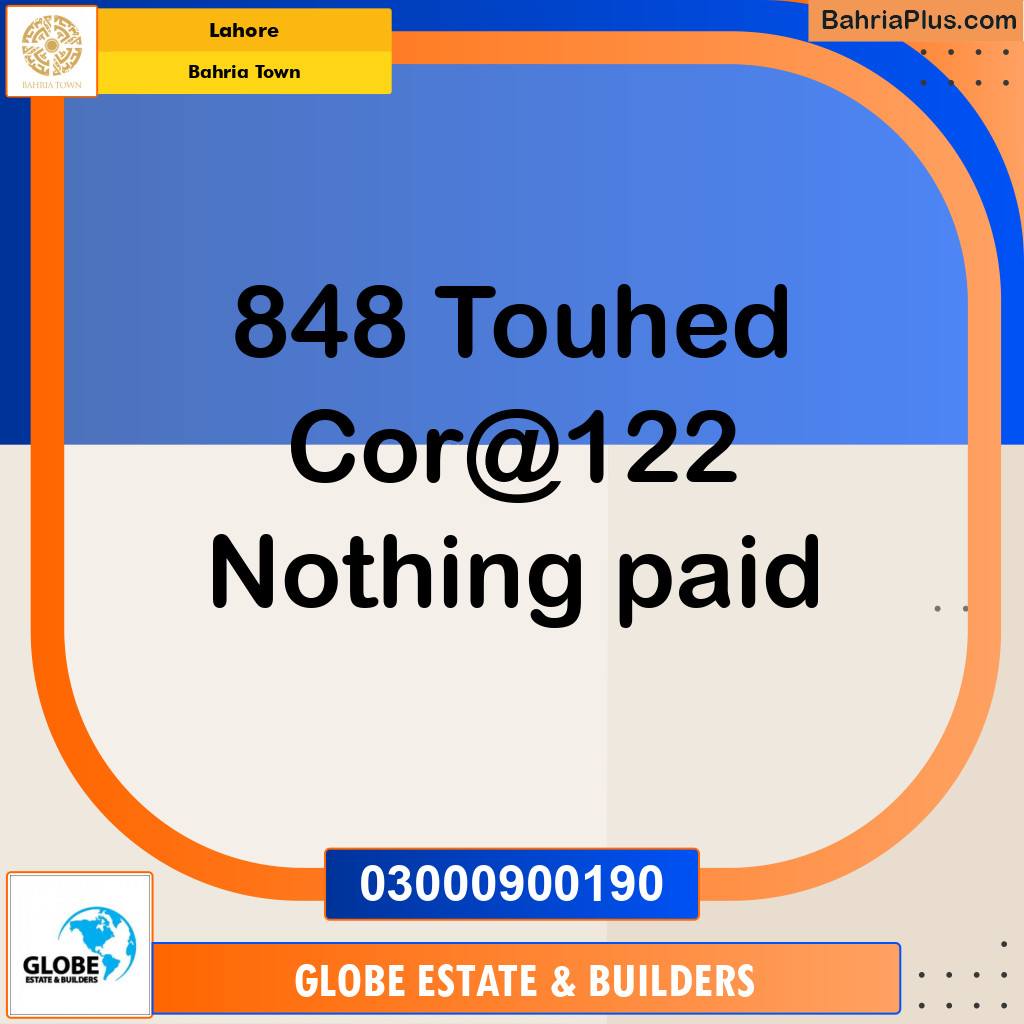 Residential Plot for Sale in Bahria Town, Lahore - (BP-190202)