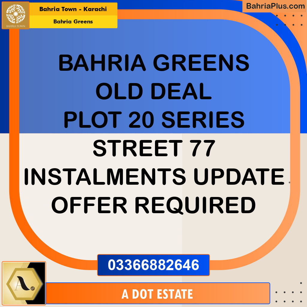 75 Sq. Yards Residential Plot for Sale in Bahria Greens -  Bahria Town, Karachi - (BP-190980)