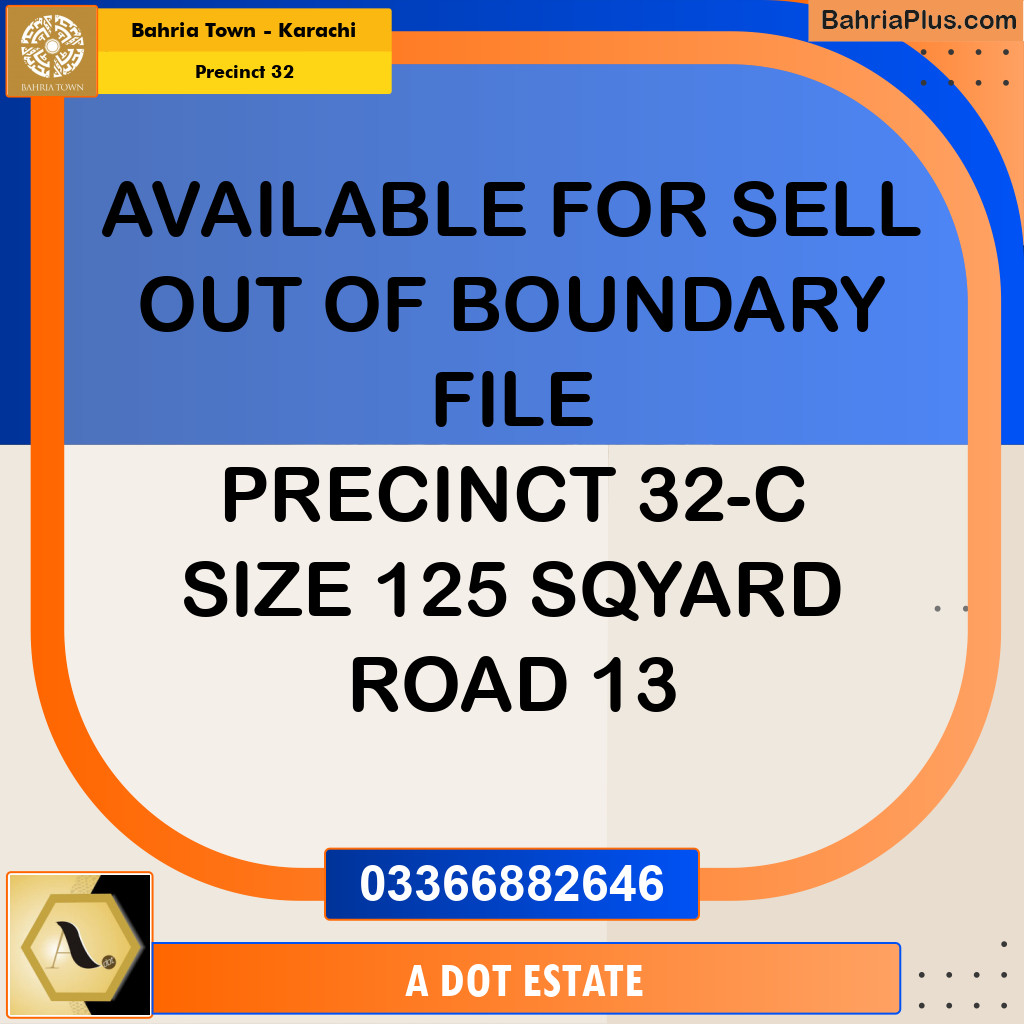 250 Sq. Yards Residential Plot for Sale in Precinct 32 - Bahria Town, Karachi - (BP-190984)