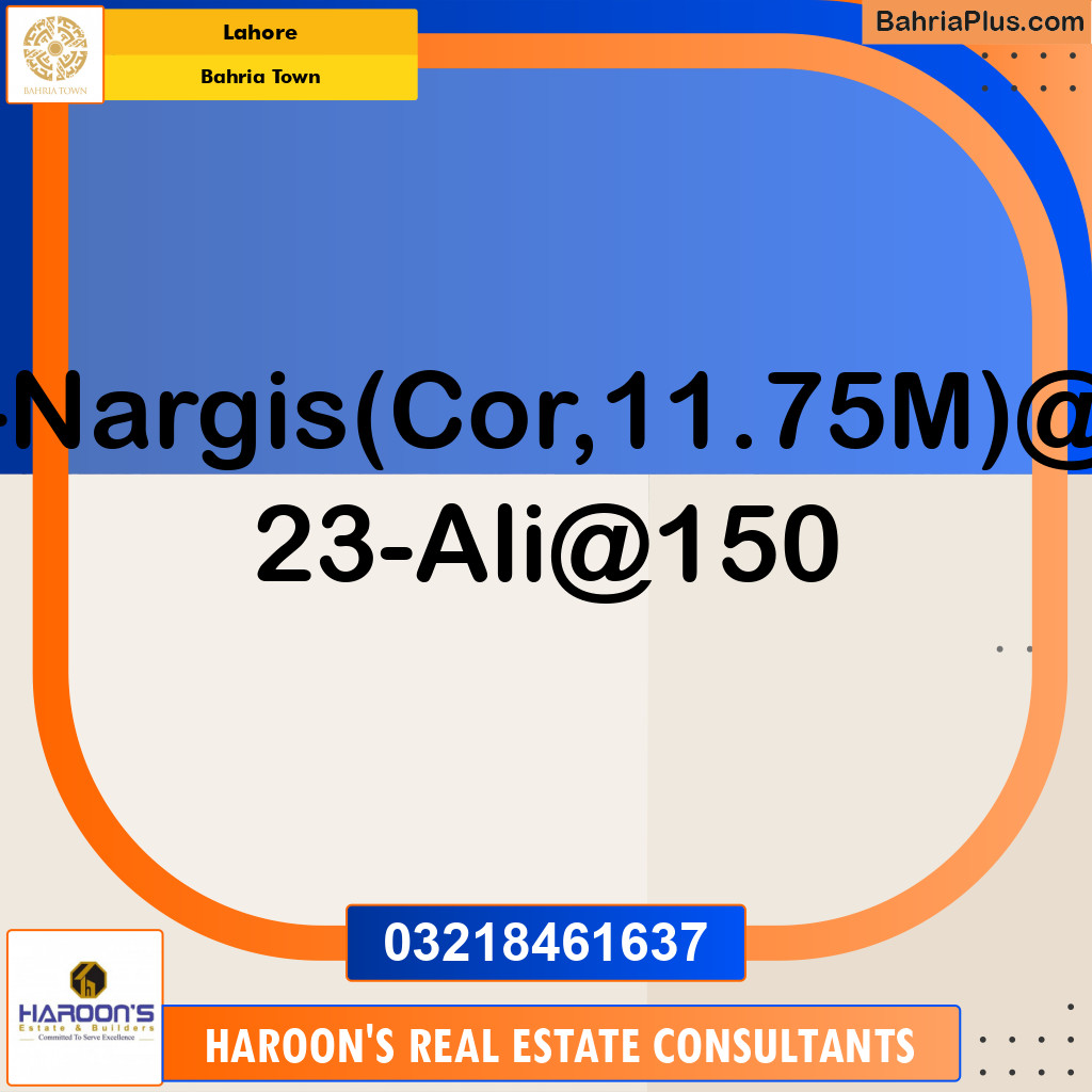 Residential Plot for Sale in Bahria Town, Lahore - (BP-191439)