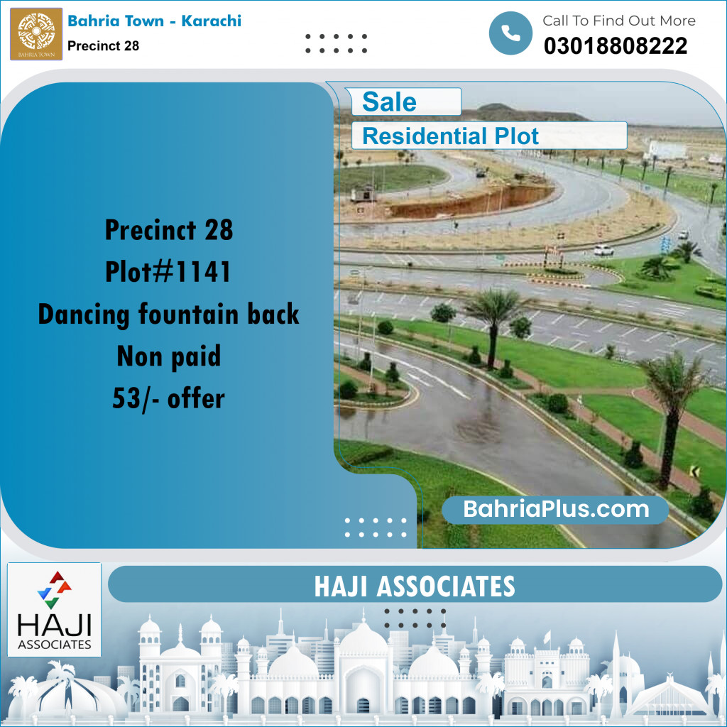 125 Sq. Yards Residential Plot for Sale in Precinct 28 -  Bahria Town, Karachi - (BP-191473)