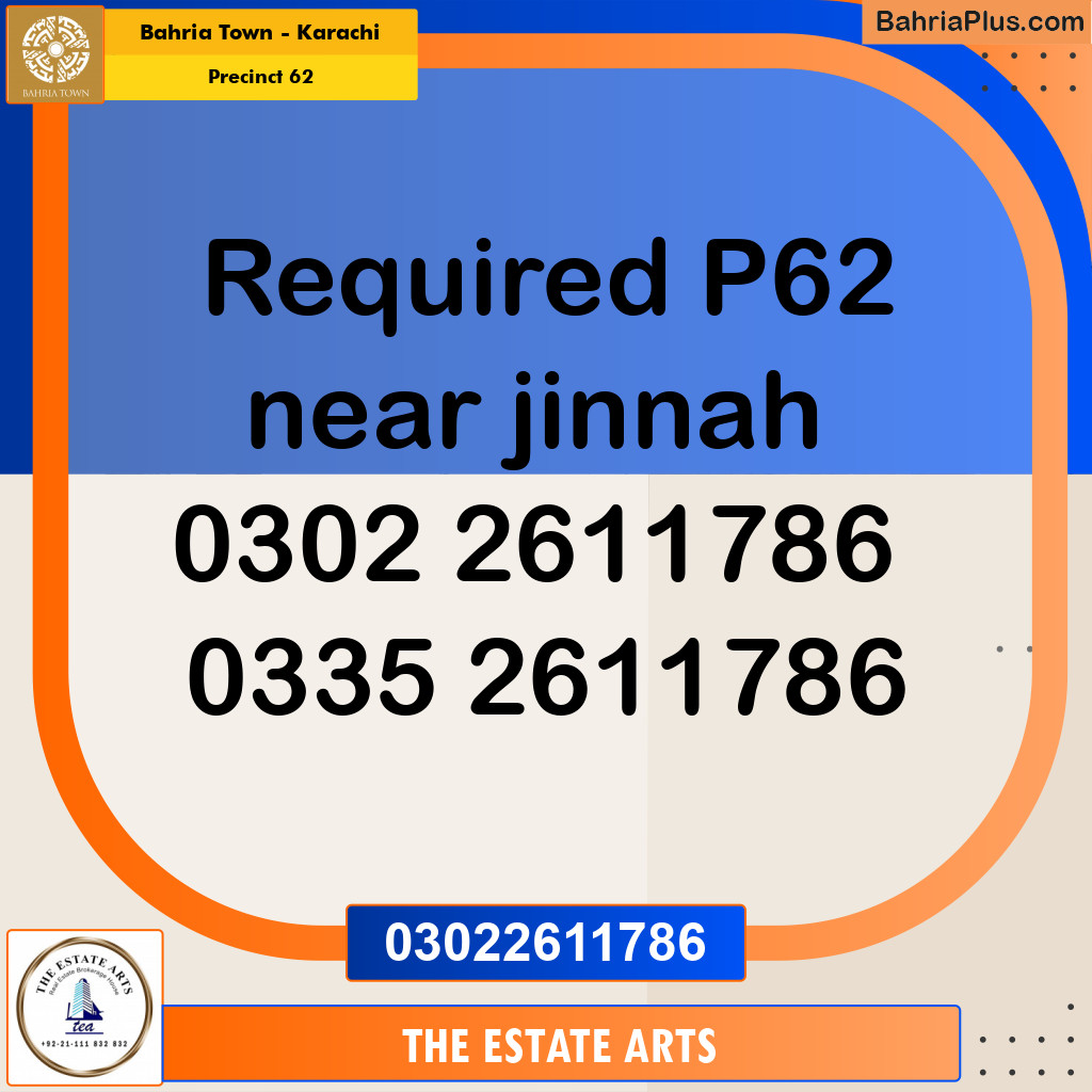 Residential Plot for Sale in Precinct 62 - Bahria Town, Karachi - (BP-192151)