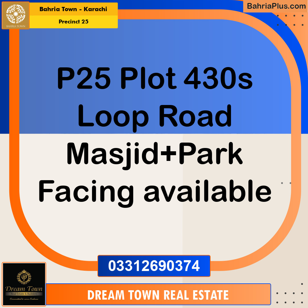 125 Sq. Yards Residential Plot for Sale in Precinct 25 -  Bahria Town, Karachi - (BP-192192)