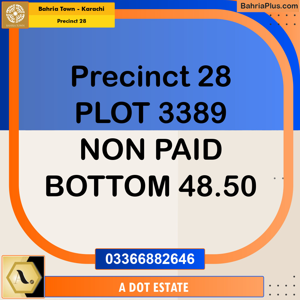 125 Sq. Yards Residential Plot for Sale in Precinct 28 -  Bahria Town, Karachi - (BP-192764)