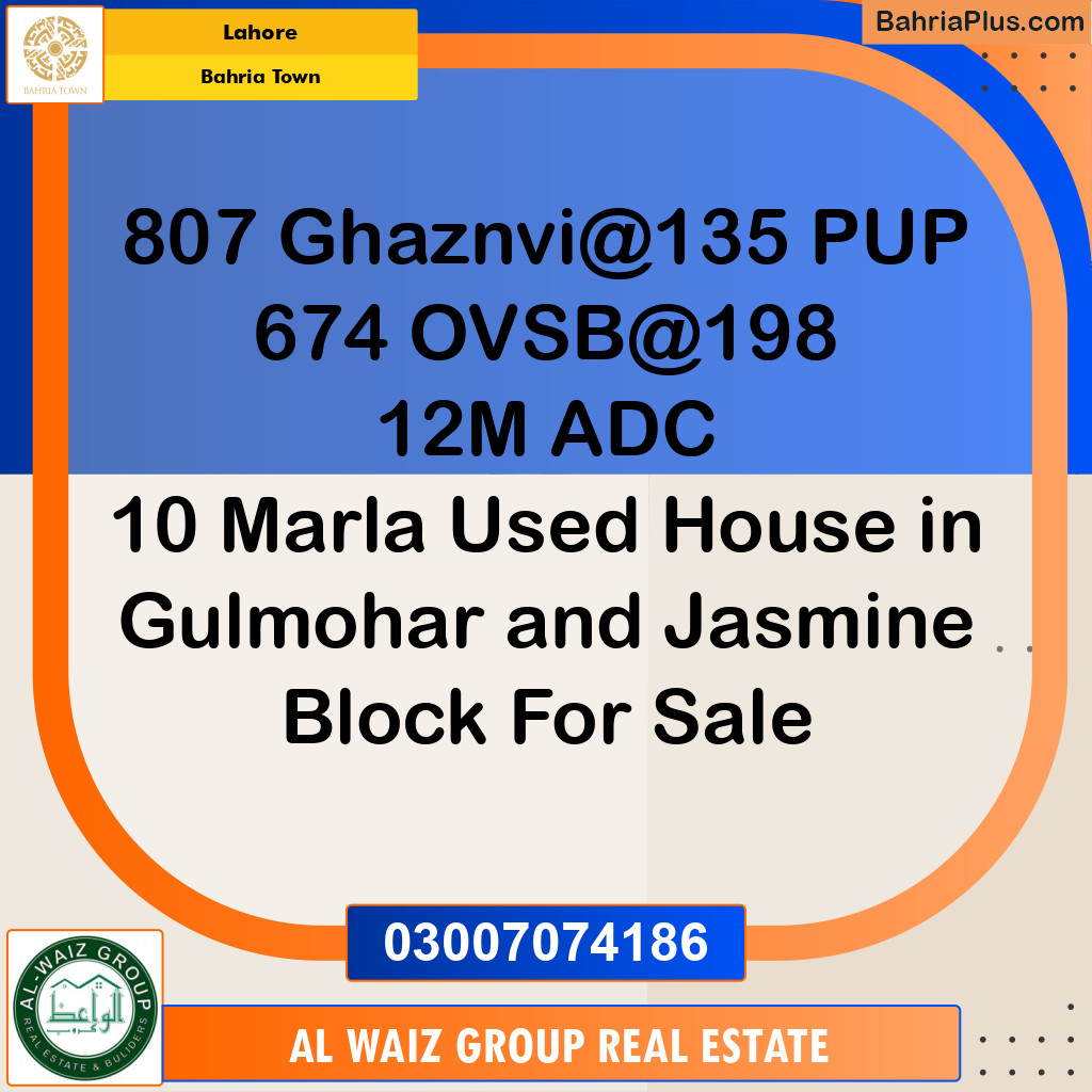 Residential Plot for Sale in Bahria Town, Lahore - (BP-192956)