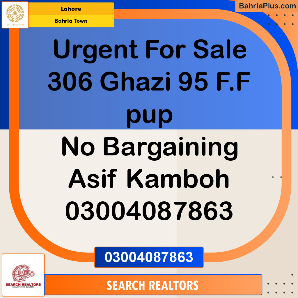 Residential Plot for Sale in Bahria Town, Lahore - (BP-193207)