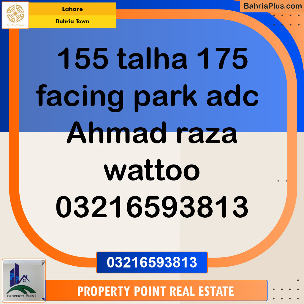 Residential Plot for Sale in Bahria Town, Lahore - (BP-193593)
