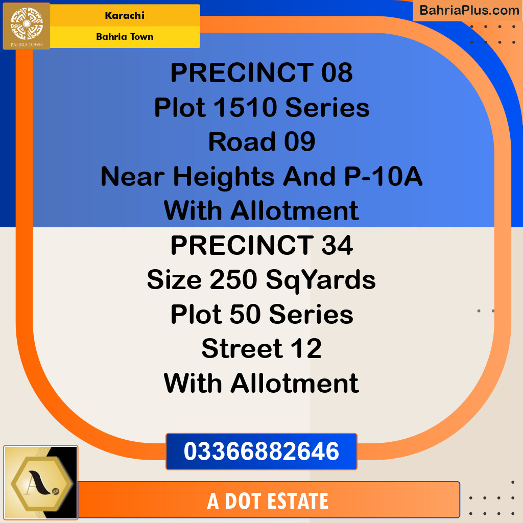 Residential Plot for Sale in Bahria Town, Karachi - (BP-194408)